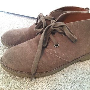 Lucky Brand Emillia Suede Desert Booties